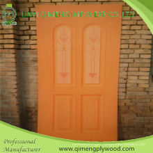 Glossy 915X2135X2.7mm HPL Polyeater Door Skin Plywood From Linyi